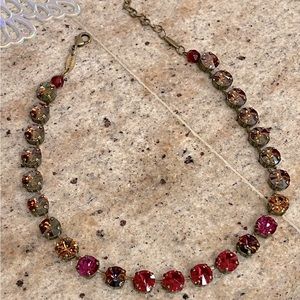 Sabika crystal necklace